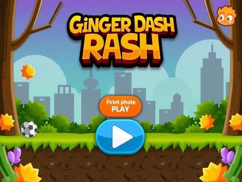 Ginger Dash Rush Main Screen